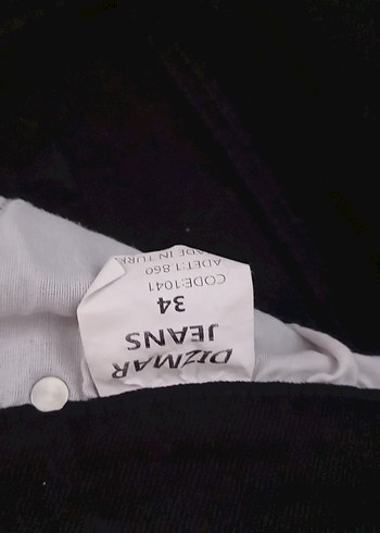 Siyah Regular Fit Erkek Denim Pantolon - Görsel 3