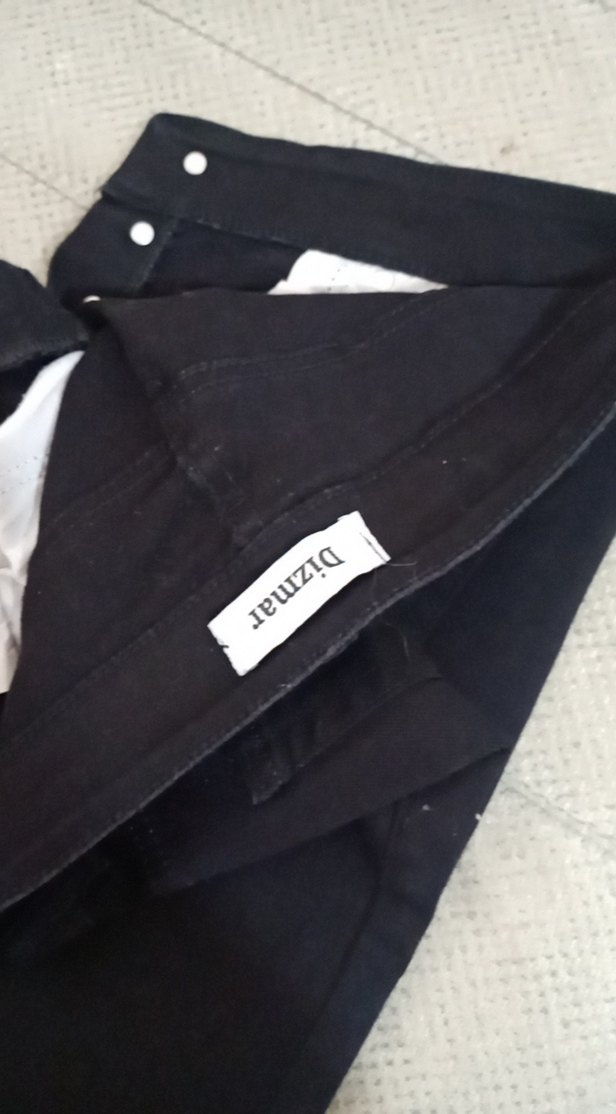 Siyah Regular Fit Erkek Denim Pantolon - Görsel 2