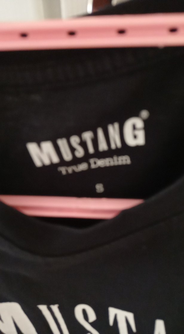 Mustang Baskılı Beyaz Erkek Tişört - Görsel 3