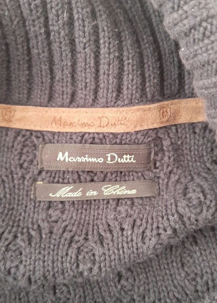 İplik dokuma şal Yaka kazak  - Görsel 4