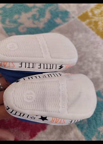 Mavi Erkek Bebek İlk Adım Ayakkabısı - Görsel 4