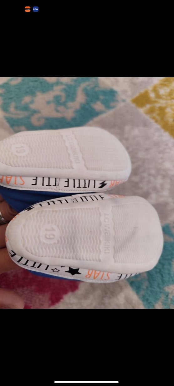 Mavi Erkek Bebek İlk Adım Ayakkabısı - Görsel 4