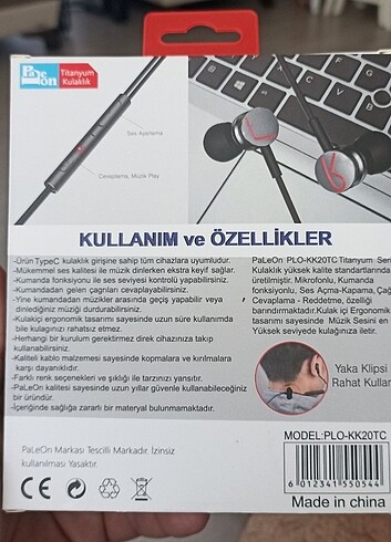 Type-C kulaklık - Görsel 3