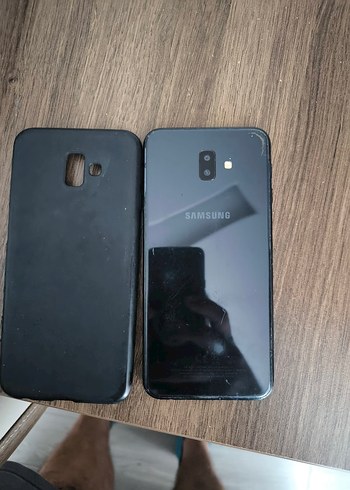Siyah Android samsung J6 plus Telefon ve Koruyucu Kılıf - Görsel 2