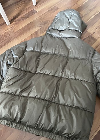 Pull&Bear Kapüşonlu Mont - Görsel 4