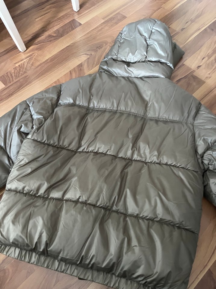 Pull&Bear Kapüşonlu Mont - Görsel 4