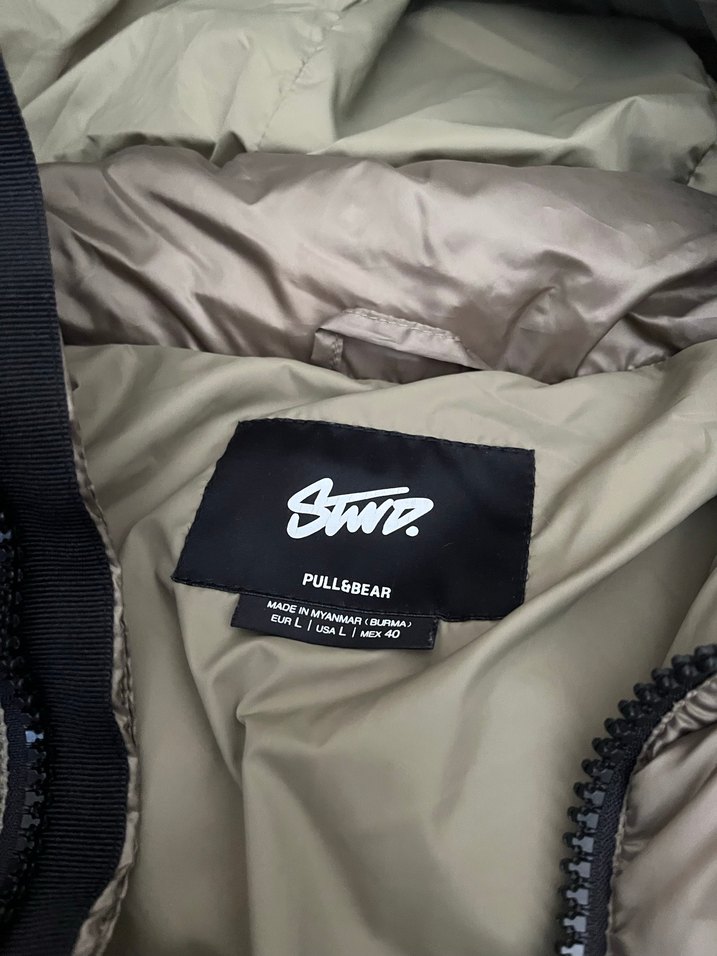 Pull&Bear Kapüşonlu Mont - Görsel 2