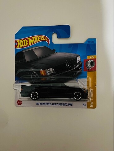 Hot wheels 89 MERCEDES BENZ 560 SEÇ AMG