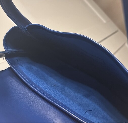 Beden mavi Renk Blue Handle Bag