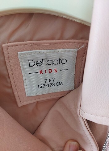 7 Yaş Beden Defakto kız çocuk deri ceket