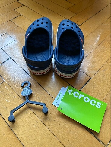 27 Beden lacivert Renk Crocs lacivert çocuk terliği C10/11