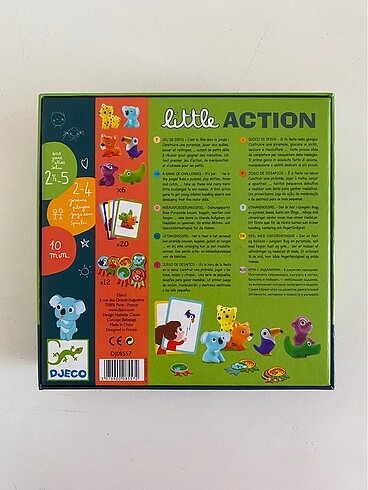 Beden Djeco little action (kutu oyunu)