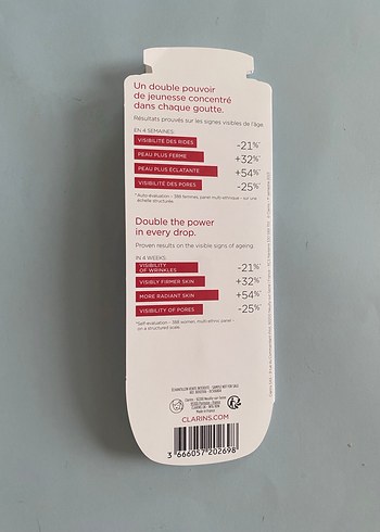 Beden Renk Clarins Double Serum Yaşlanma Karşıtı Konsantre