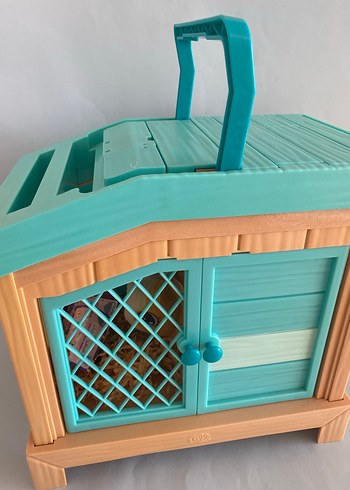 Fisher Price Little live pets mama surprise anne yavruları ve kafes oyuncak
