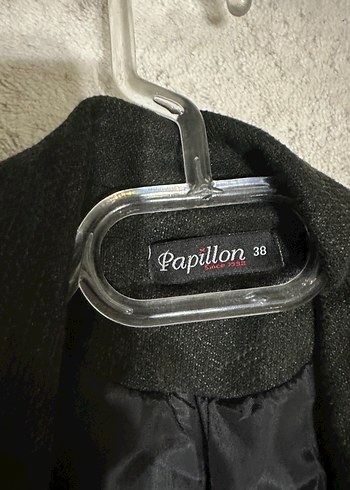 Gri Kadın Uzun Kesim Düğmeli Blazer Ceket - Görsel 3