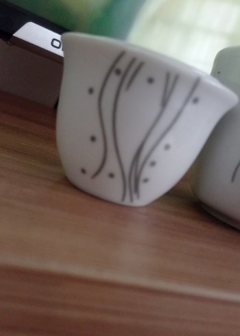 Gri Desenli Dikdörtgen Servis kahvaltı seti - Görsel 6