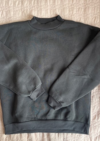 Kadın Gri Basic Sweatshirt