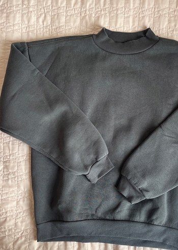 Trendyol & Milla Kadın Gri Basic Sweatshirt