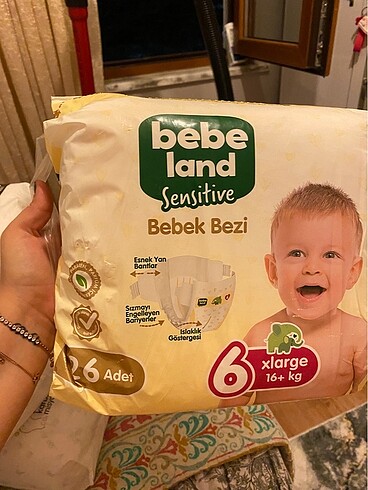 Bebe land sensitive 6 xl no bebek bezi