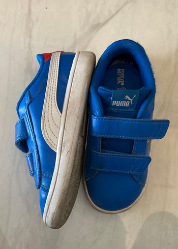 Mavi Puma Erkek Çocuk Spor Ayakkabı - Görsel 2