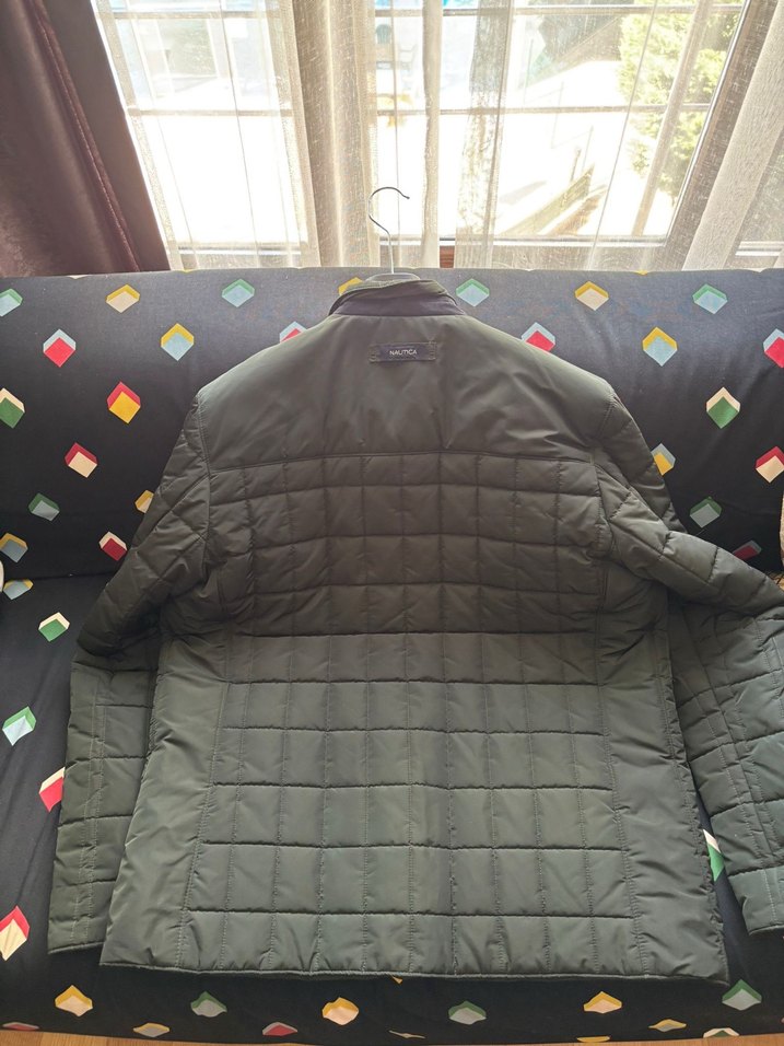 Nautica Düğmeli Gri Erkek Mont, Standart Kesim - Görsel 3