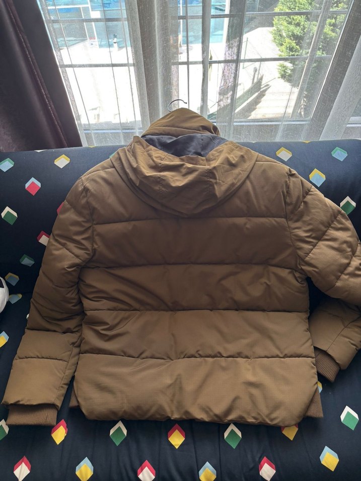 Marks & spencer kahverengi sisme mont (kapsonlu) - Görsel 3