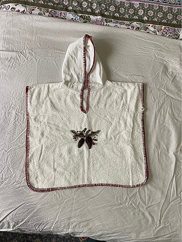 Beden Renk Ecocotton bebek bornoz takımı