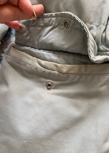 xl Beden gri Renk Mavi, buz mavisi Kürklü Kadın Midi Ceket
