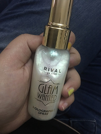 Rival de loop hologramlı holografik sprey highlighter