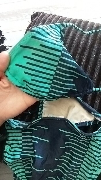 40 Beden yeşil Renk Bikini takımı
