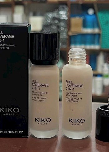 KIKO Full Coverage 2'si 1 Arada Fondöten ve Kapatıcı