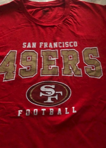 San Francisco 49ers Kırmızı tişört - Görsel 4