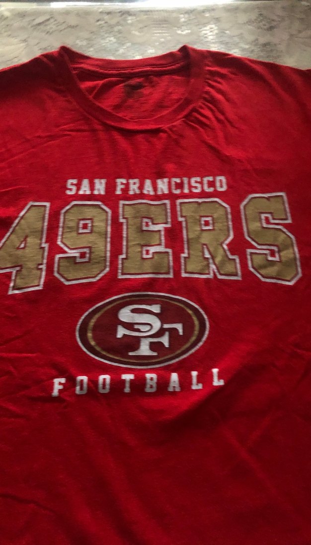 San Francisco 49ers Kırmızı tişört - Görsel 4