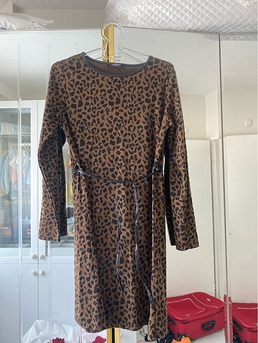 Leopar elbise