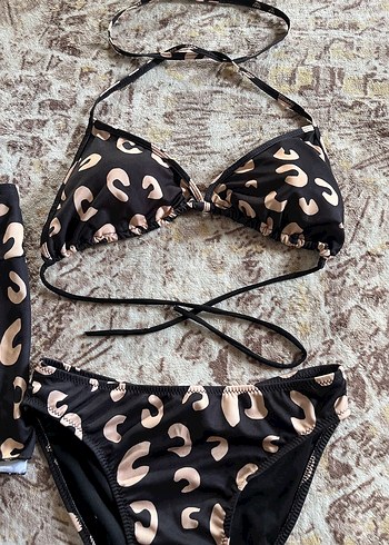Diğer Bohem Tarzı Kısa Desenli Bikini