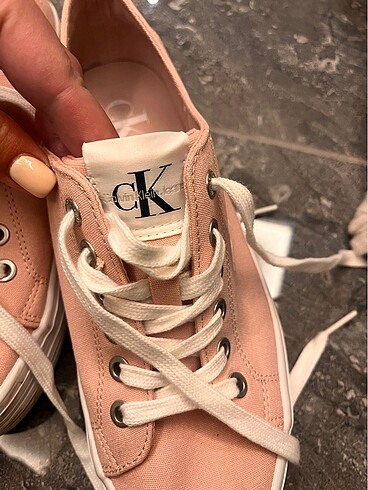 39 Beden pembe Renk Calvin klein spor ayakkabı