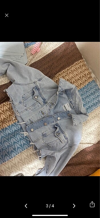 s Beden Denim kot ceket
