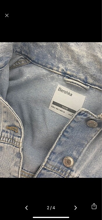 Bershka Denim kot ceket