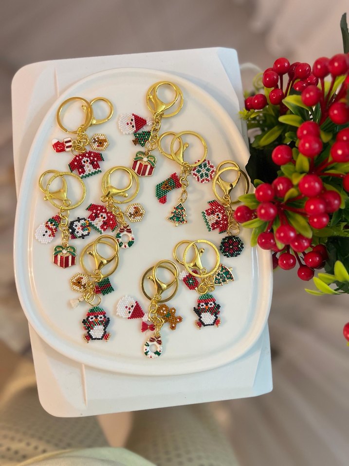 Yılbaşı konsepti anahtarlık tane ücreti - Görsel 4