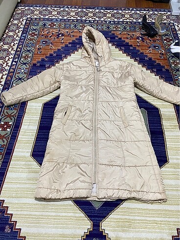 Şişme mont uzun