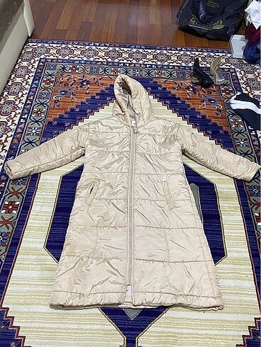 40 Beden Şişme mont uzun