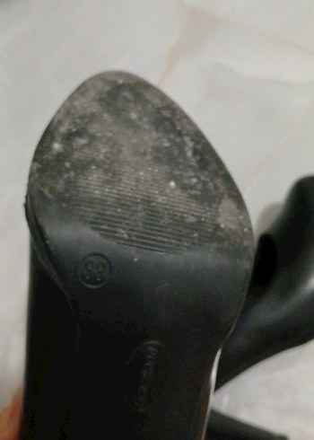 Graceland Siyah Stiletto Topuklu Kadın Ayakkabı - Görsel 3