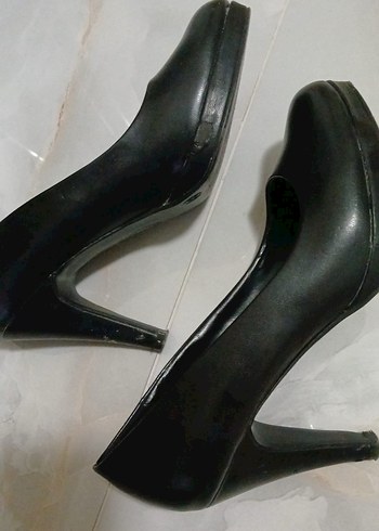 Graceland Siyah Stiletto Topuklu Kadın Ayakkabı - Görsel 2