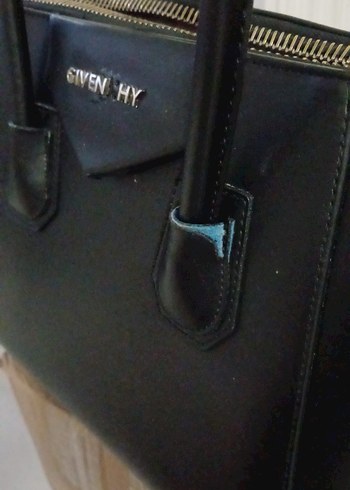 Siyah Deri Kadın Çanta - Klasik Şıklık - Görsel 2