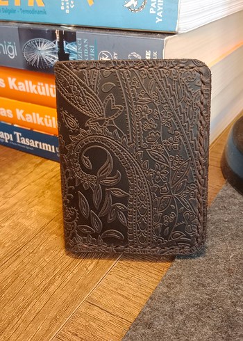 Şal Desenli Kahverengi Erkek Cüzdan
