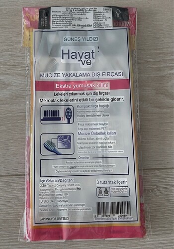  Beden Renk Diş fırçası