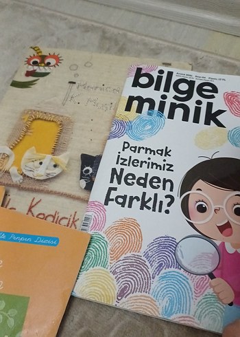  Beden Çocuk Kitapları Seti - Parmak İzleri ve Masallar