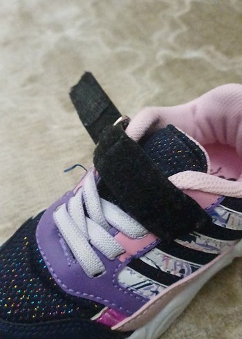 Kız Çocuk Renkli Bağcıksız Spor Ayakkabı - Görsel 3