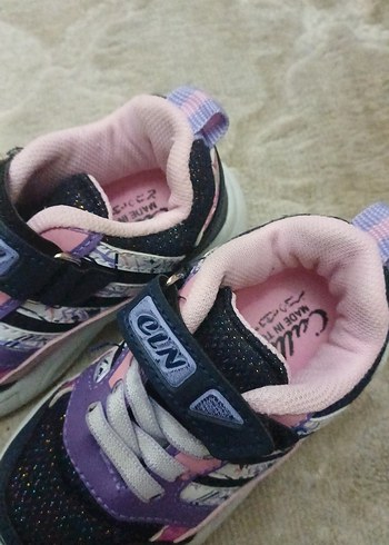 Kız Çocuk Renkli Bağcıksız Spor Ayakkabı - Görsel 2