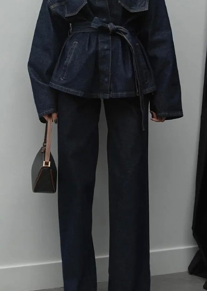 Denim Kot takım - Görsel 3